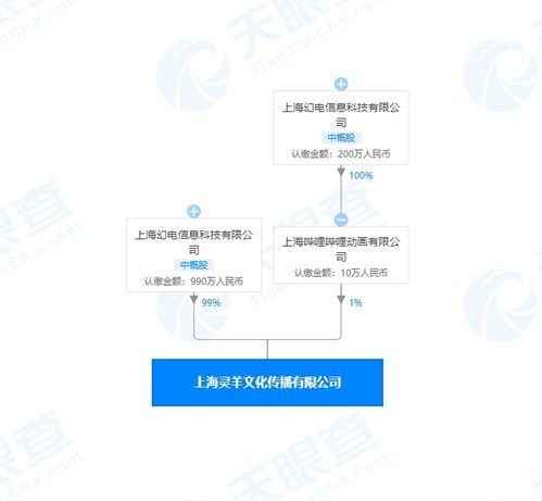 B站關(guān)聯(lián)公司于上海成立文化傳播公司，注冊(cè)資本1000萬(wàn)，加碼市場(chǎng)營(yíng)銷(xiāo)策劃